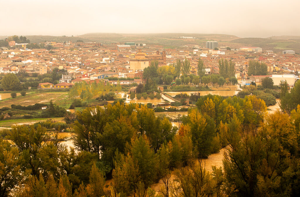 Lluvia en Azuara